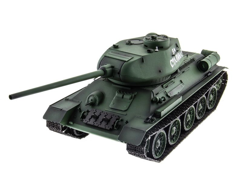 HENG LONG社製 バトルタンク 1/16 Р/У танк Heng Long 1/16 T34-85 2.4G RTR PRO - HL3909-1PRO - купить