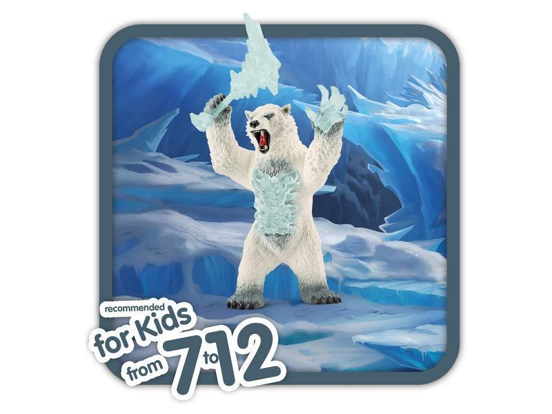 Снежный мишка игра. Schleich снежный медведь с оружием. Большой медведь Blizzard. Белый медведь от шляйх. Infinity надо снежный медведь.