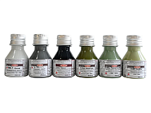 Набор АКАН акриловых красок Штурмовая и бомб. авиация СССР 2-й мировой войны 1941-43г., 6х10 мл