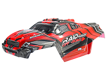 Красный кузов для монстра Remo Hobby RH1431, RH1435, 1/14