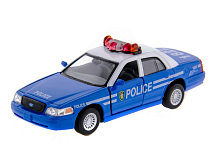 Машина Kinsmart "Ford Crown Victoria" (police) инерция (1/12шт) 1:42 б/к