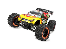 Радиоуправляемая трагги Remo Hobby EVO-R TWINS MOTOR (красная) 4WD 2.4G 1/8 RTR