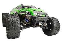 Радиоуправляемый монстр Remo Hobby (зеленый) 4WD 2.4G 1/14 RTR