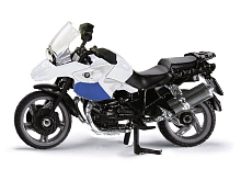 Мотоцикл Siku 1049RUS, белый/черный/серебристый
