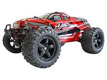 Радиоуправляемый монстр Remo Hobby Brushless (красный) 4WD 2.4G 1/14 RTR