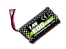Аккумулятор Li-Po 600mAh, 7,4V, 3C  для автомоделей RCM RECON/SCOUT