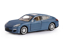 Машина "АВТОПАНОРАМА" Porsche Panamera S, синий, 1/32, свет, звук, инерция, в/к 17,5*13,5*9 см