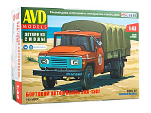 Сборная модель AVD Бортовой автомобиль ЗИЛ-130Г, 1/43