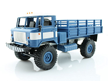 Р/У машина WPL ГАЗ-66 грузовая (синяя) 1/16+акб 2.4G RTR