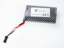 Аккумулятор Li-Po 1200mAh, 7.4V JST для Huina 1592