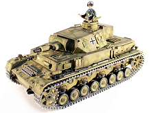 Р/У танк Taigen 1/16 Dak PZ.Kpfw. IV Ausf. F-1 (Германия) PRO 2.4G RTR
