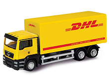 Машина Ideal 1:64 MAN Container Truck DHL