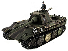 Р/У танк Taigen 1/16 Panther type F (Германия) HC вер., башня 360, подшипники в ред., V3 2.4G RTR