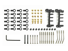 Комплект металлических деталей подвески WPL (тюнинг) для моделей C14, C24, С34