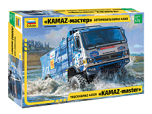 Сборная модель ZVEZDA Автомобиль KAMAZ-43509 "KAMAZ-master", 1/72