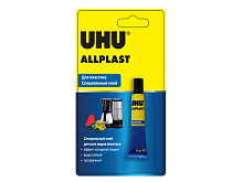 Клей универсальный для всех видов пластиков UHU Allplast, 6 г, блистер
