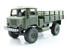 Р/У машина WPL ГАЗ-66 грузовая (зеленая) 1/16+акб 2.4G RTR