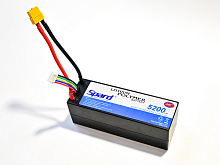 Аккумулятор Li-Po Spard 5200mAh, 14.8V, 50C,  XT60,  Hardcase для автомоделей 1/10, 1/8