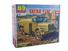 Сборная модель AVD Tatra 111C автоцистерна, 1/43