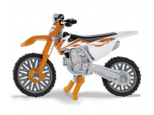 Мотоцикл Siku 1391 KTM SX-F 450 кроссовый 1/87, 5.6 см, оранжевый/белый