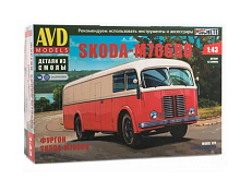 Сборная модель AVD SKODA-M706RO фургон, 1/43