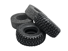 Покрышка c поролоновой вставкой для краулера Remo Hobby RH1893-SL, 2 шт