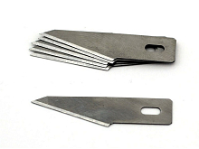 Лезвие для ножей, 0,5 х 9 х 43 мм, 6 шт./уп.
