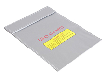 Специальный мешок для зарядки и хранения LiPo аккумуляторов (Lipo Bag) G.T.Power 25x33 см (большой)