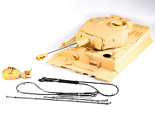 Башня из пластика для танка Tiger ИК версия  с вспышкой высокого напряжения