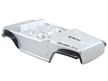 Кузов серебристый для краулера Remo Hobby Open-Topped Jeeps 1/10