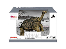 Фигурка игрушка MASAI MARA MM218-372 серии "Мир диких животных": рептилия Звездчатая черепаха