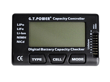 Измеритель емкости Li-Po аккумуляторов G.T.Power