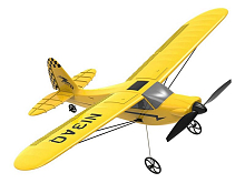 Радиоуправляемый самолет Volantex RC Sport Cub 400мм (желтый) 2.4G 3ch LiPo RTF with Gyro