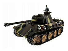 Р/У танк Taigen 1/16 Panther type G с ИК пушкой HC версия, башня на 360, подшипники в ред, 2.4G RTR
