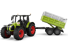 Радиоуправляемый трактор с прицепом Double Eagle CLAAS ARION 660 1/24 2.4G RTR