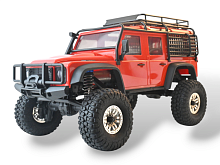 Радиоуправляемый краулер Remo Hobby OFF-ROAD (красный) 4WD 2.4G 1/18 RTR