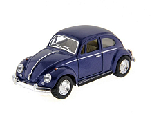 Машина Kinsmart "Volkswagen Classical Beetle" инерция (1/12шт.) 1:32 б/к