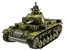 Р/У танк Taigen 1/16 Panzerkampfwagen III (Германия) PRO 2.4G RTR