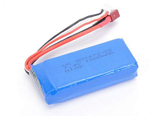 Аккумулятор Li-Po 1800mAh, 7,4V T-plug