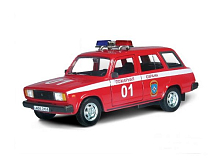 Машина Autotime "LADA 2104" пожарная охрана 1:36