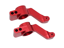 Ступица задняя алюминиевая (красная) для Remo Hobby Mmax, EX3, 1/10