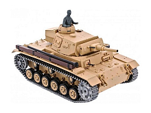 Радиоуправляемый танк Heng Long  Panzer III type H Professional V6.0  2.4G 1/16 RTR
