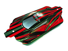 Кузов багги красного цвета для моделей Himoto E10XB, 10XBL