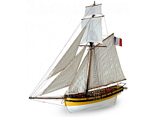 Сборная деревянная модель корабля Artesania Latina LE RENARD 2012, 1/50