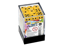 Набор желтых игровых кубиков ZVEZDA "D6", 12мм, 36 шт
