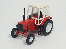 Трактор МТЗ-82 (пластик, красный)  1:43