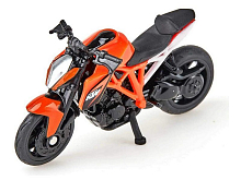 Мотоцикл Siku 1384 KTM 1290 Super Duke R 1/87, 6 см, оранжевый/черный
