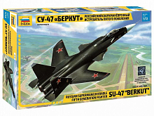 Сборная модель ZVEZDA Российский сверхманевренный истребитель пятого поколения Су-47 "Беркут", 1/72