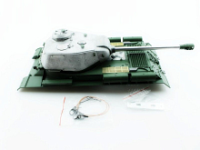 Верхняя часть корпуса с металлической башней на 360° для танка ИС-2 с ИК-пушкой, неокрашена