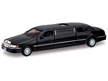 Машина Kinsmart "Lincoln Town Car Stretch Limousine" инерция (1/6шт.) 1:38 б/к